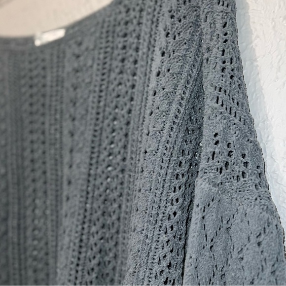 Maurice's Matte Chenille Pointelle Pullover sweater - Picture 3 of 7